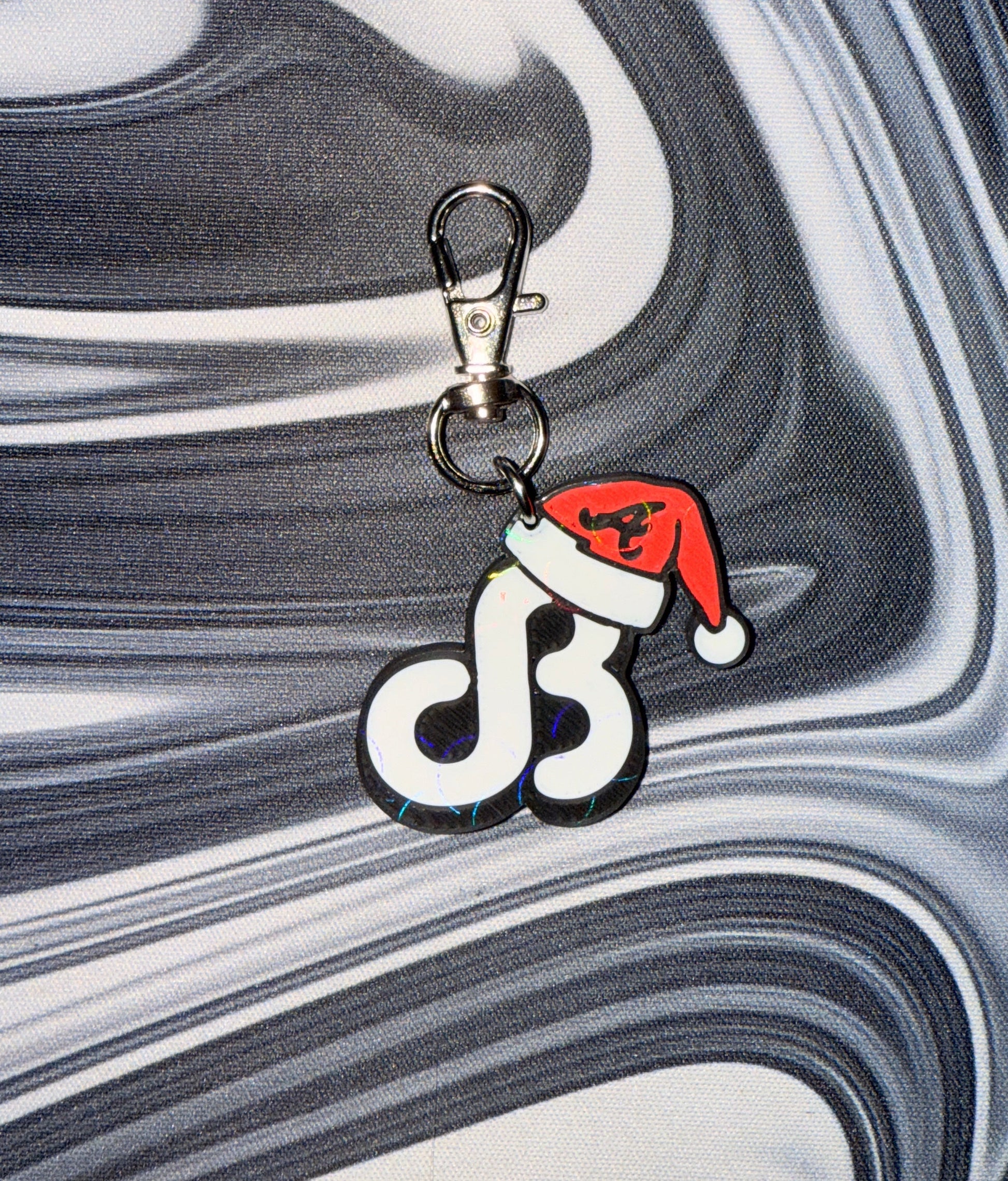DB Santa Keychain