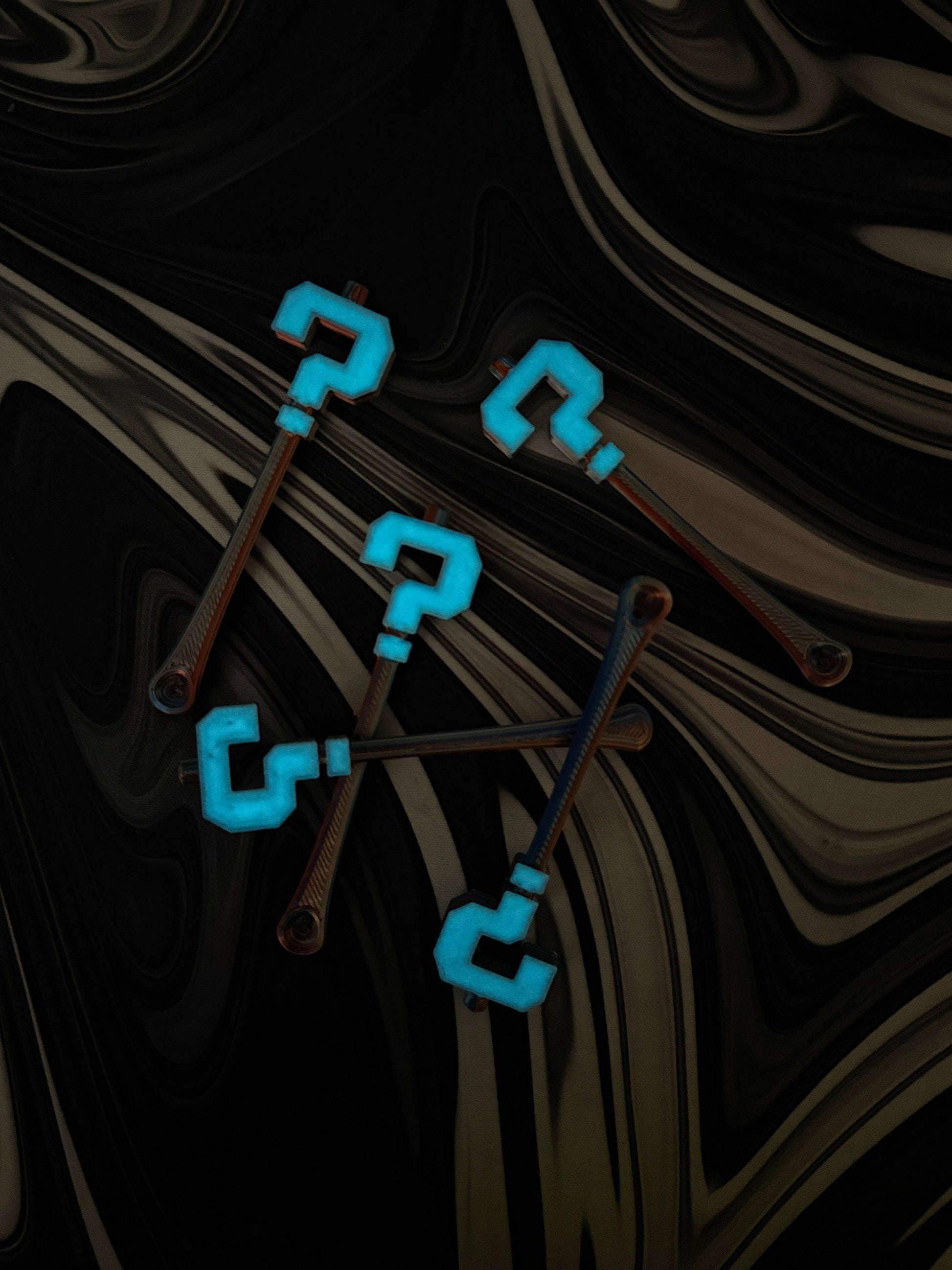 Question Mark Straw Spoon