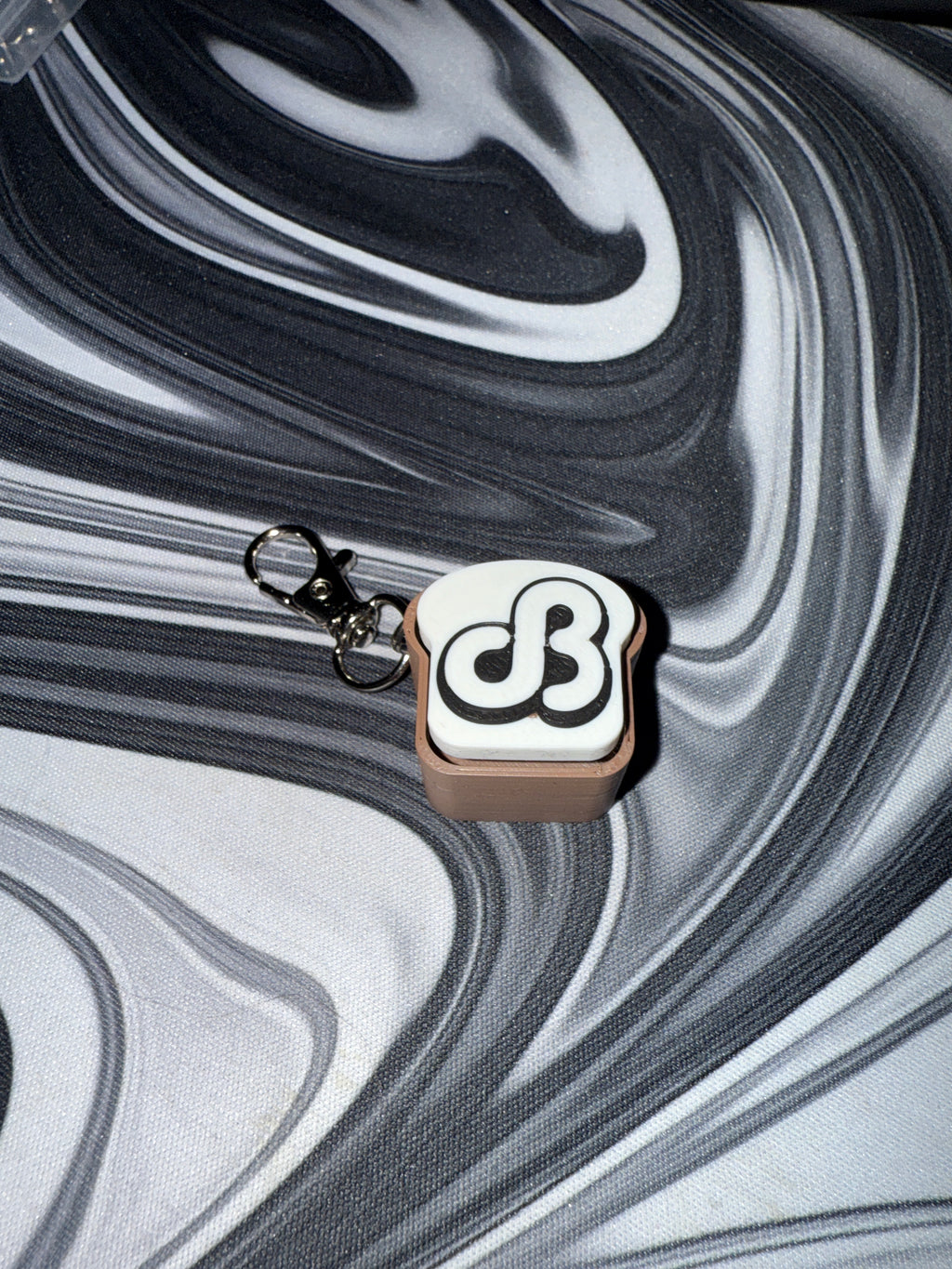 DB Bread Clicky Keychain