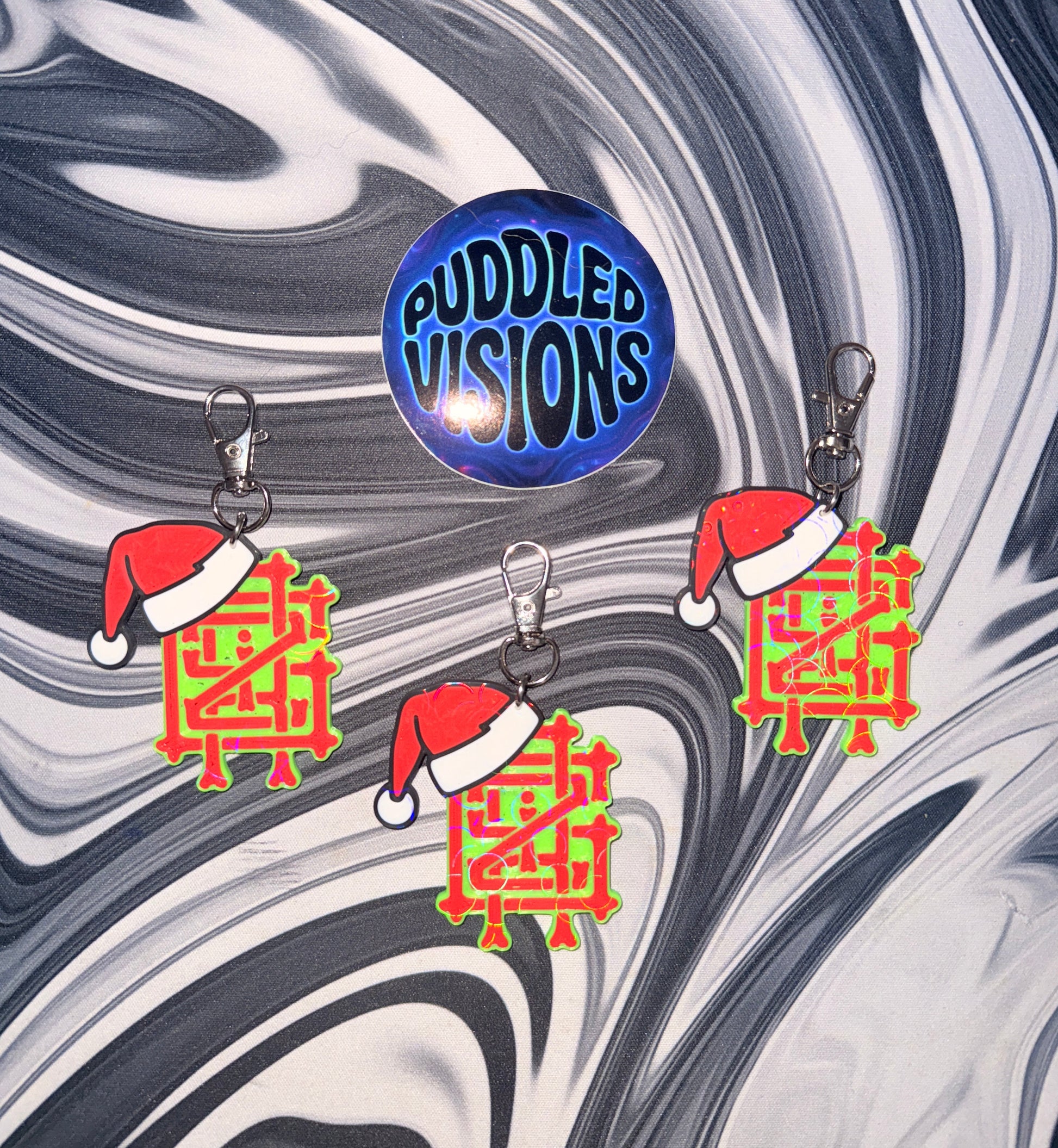 Grizmas Bones Keychain