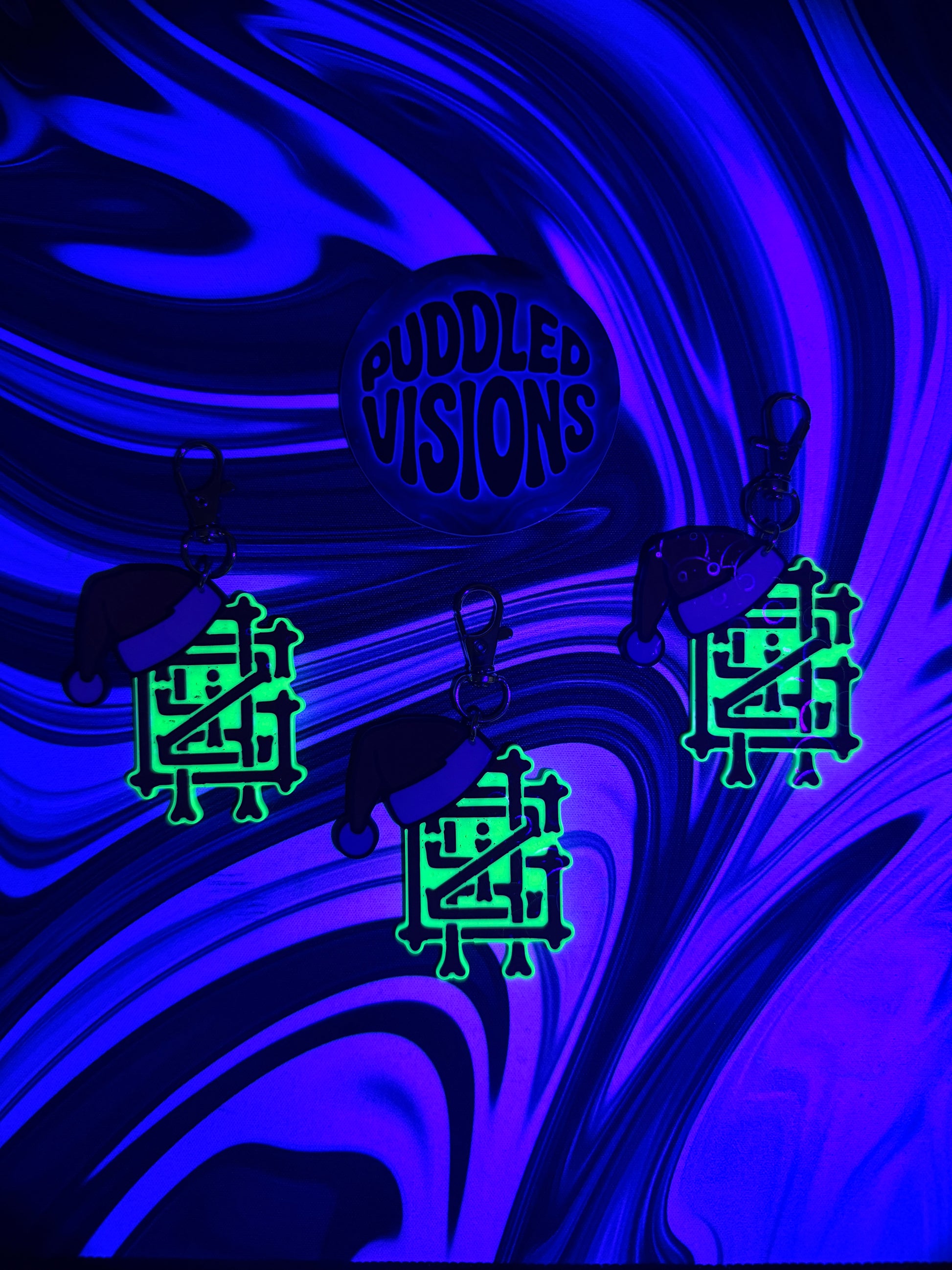 Grizmas Bones Keychain