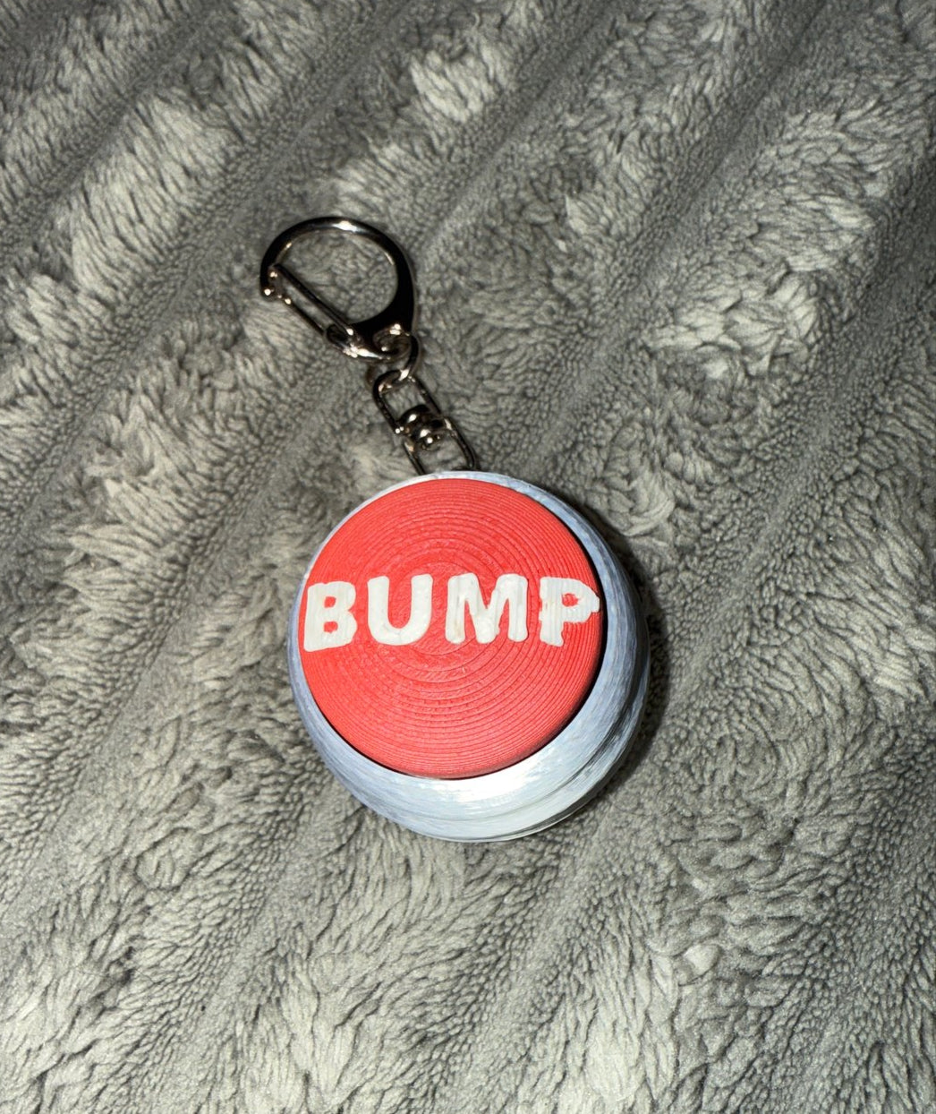 Button Clicky Keychain