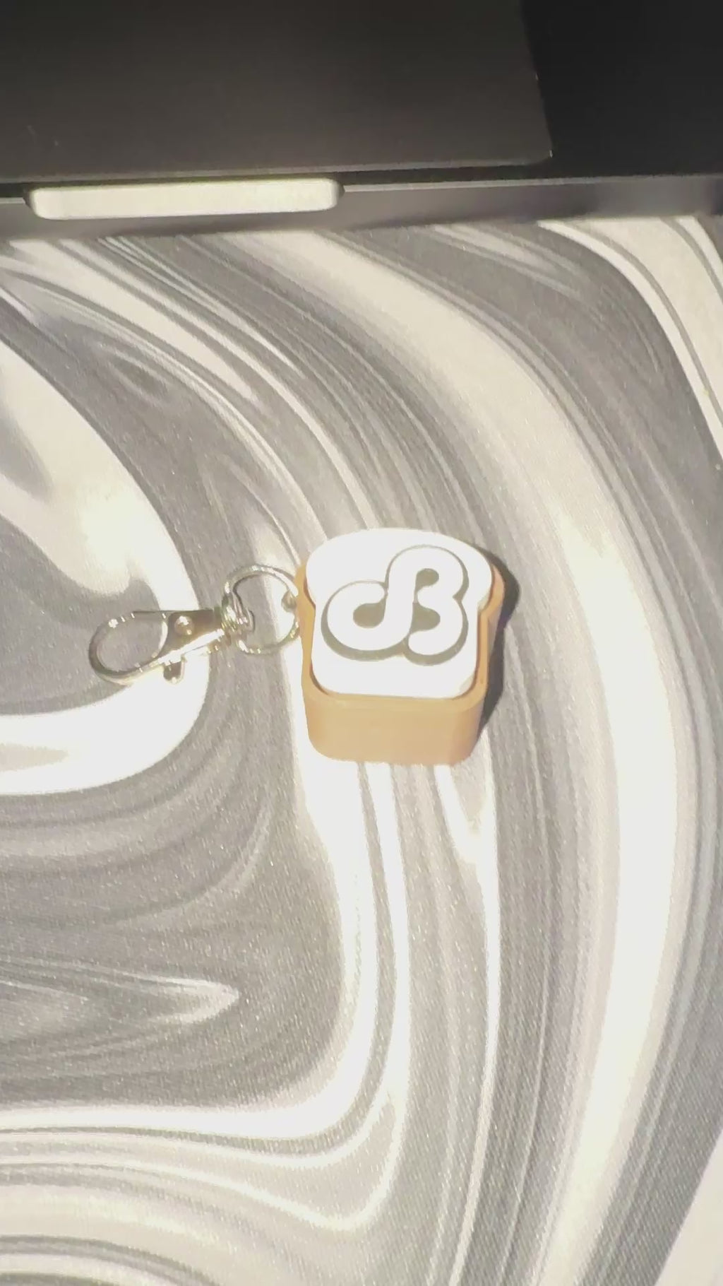 DB Bread Clicky Keychain
